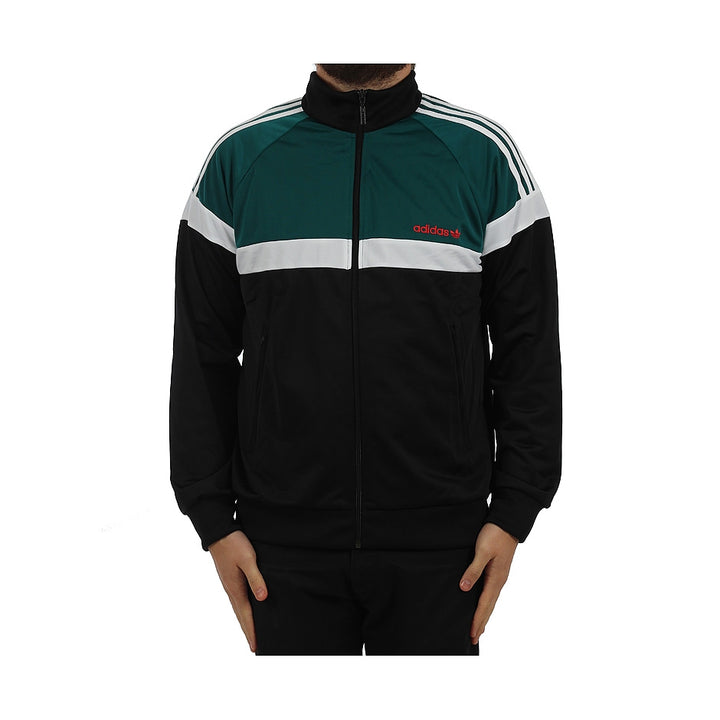 Adidas Itasca TT Track top, Black Emerald Jacket Large - 3alababak