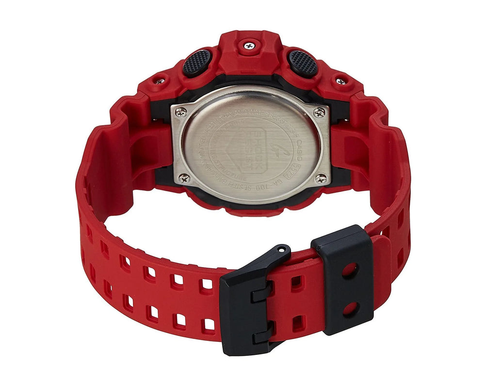 Casio G SHOCK Men's Quartz Resin Casual Watch (Model: GA-700-4ACR) - 3alababak