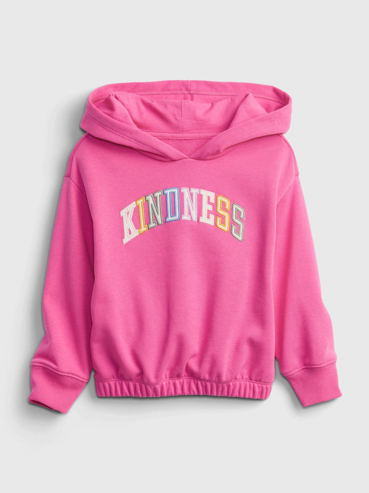 GAP Toddler Graphic Hoodie Kindness Pink Size 3 - 3alababak