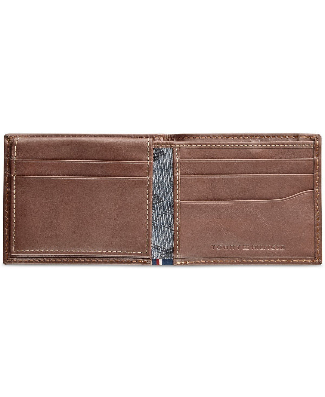 Tommy Hilfiger Men's Leather Wallet – 31TL220055, Tan