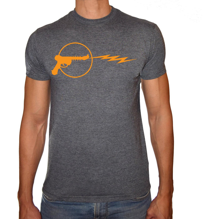 Phoenix CHARCOAL Round Neck Printed T-Shirt Men(gun) - 3alababak
