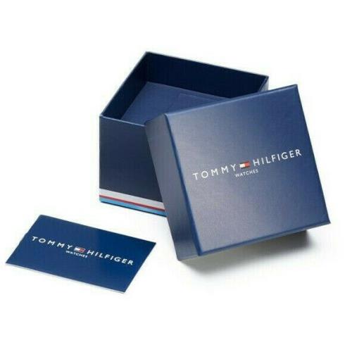 Tommy Hilfiger 1790877 Men's Black Dial Stainless Steel Band Watch