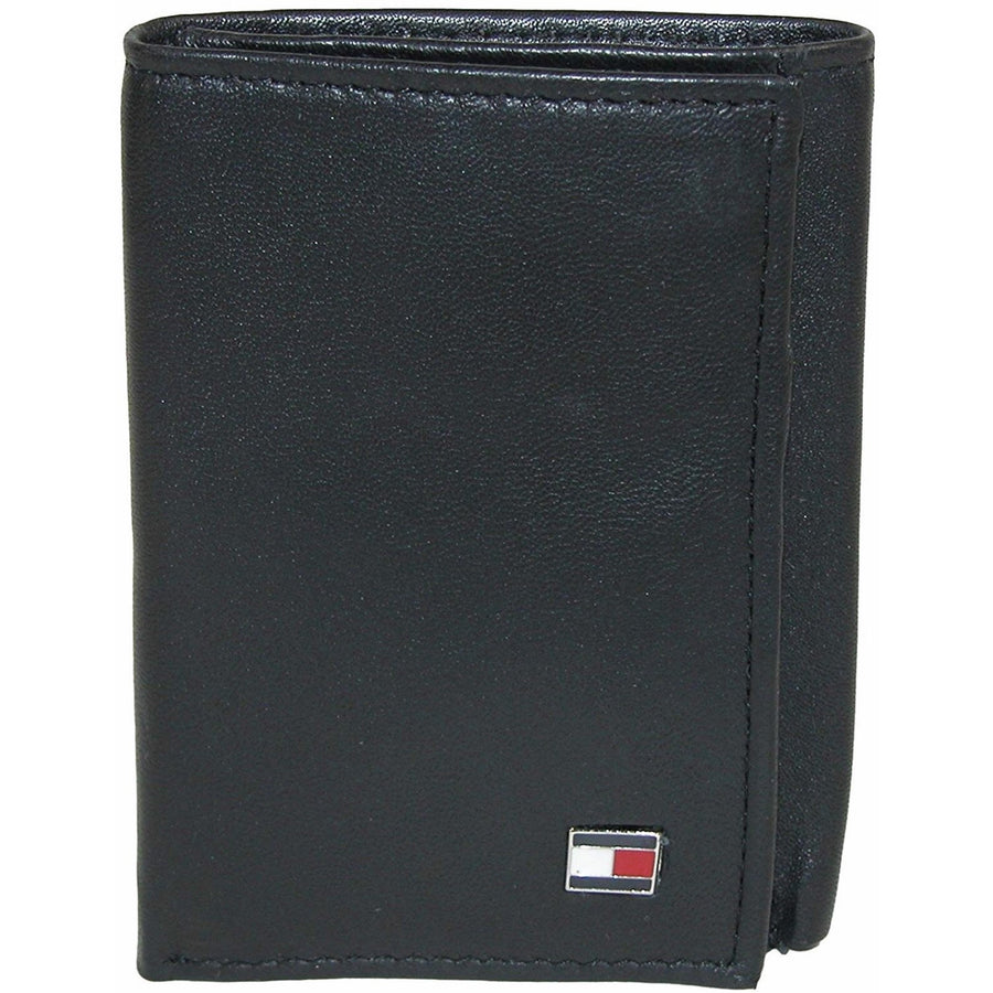 Tommy Hilfiger 31TL11X018 001 Men's Leather Trifold Wallet Oxford