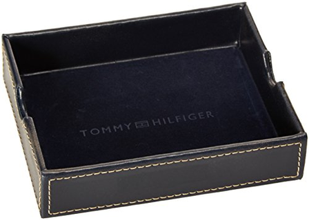 Tommy Hilfiger 31tL22X046 Men's Leather Dore Passcase Billfold Wallet British Tan - 3alababak