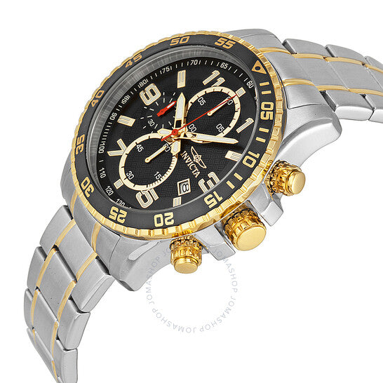 Invicta Men's 14876 Specialty Chronograph 18k Gold Ion-Plated and Stainless Steel Watch - 3alababak