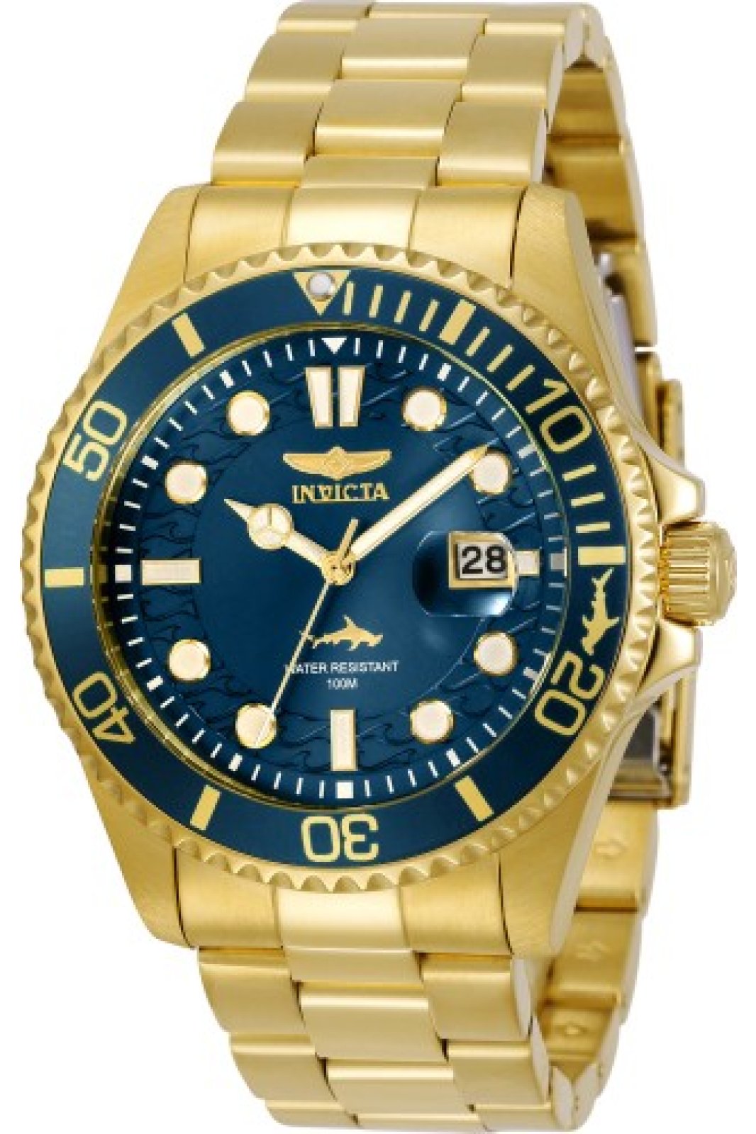 Invicta Men's Analogue Quartz Watch with Stainless Steel Strap 30024 - 3alababak