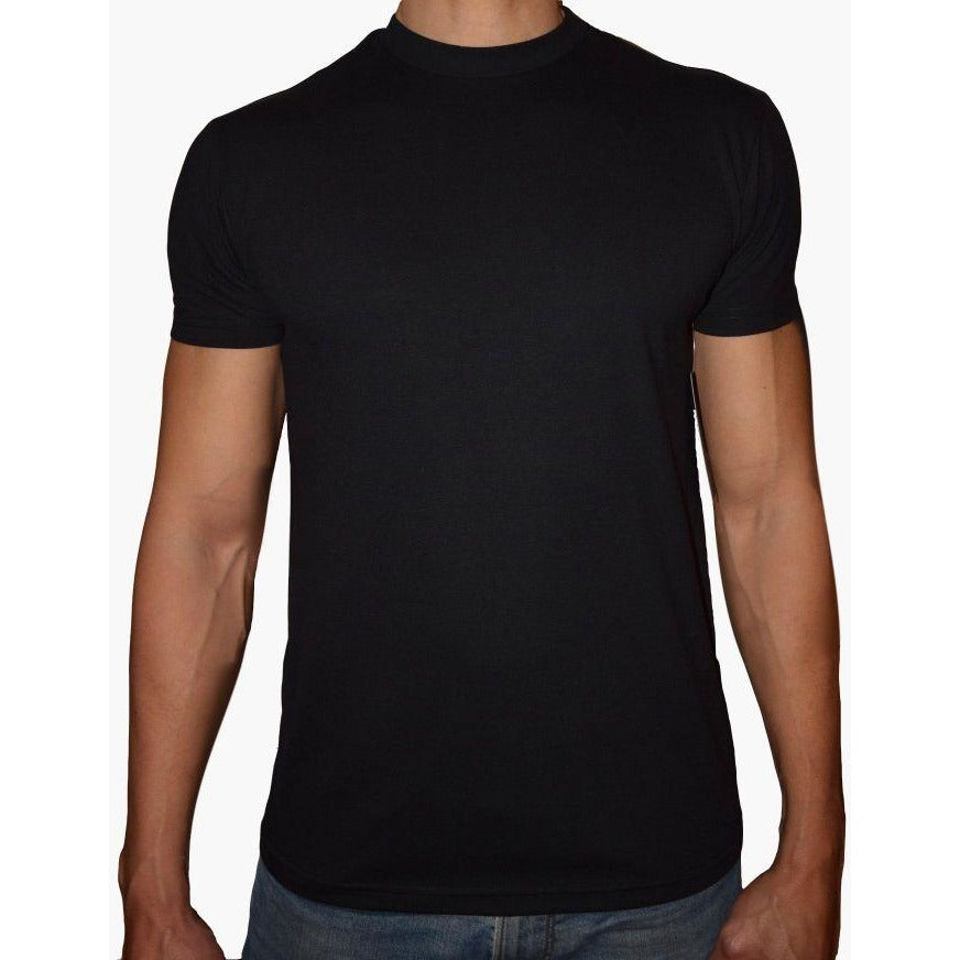 PHOENIX Black Round Neck T-Shirt For Men - 3alababak