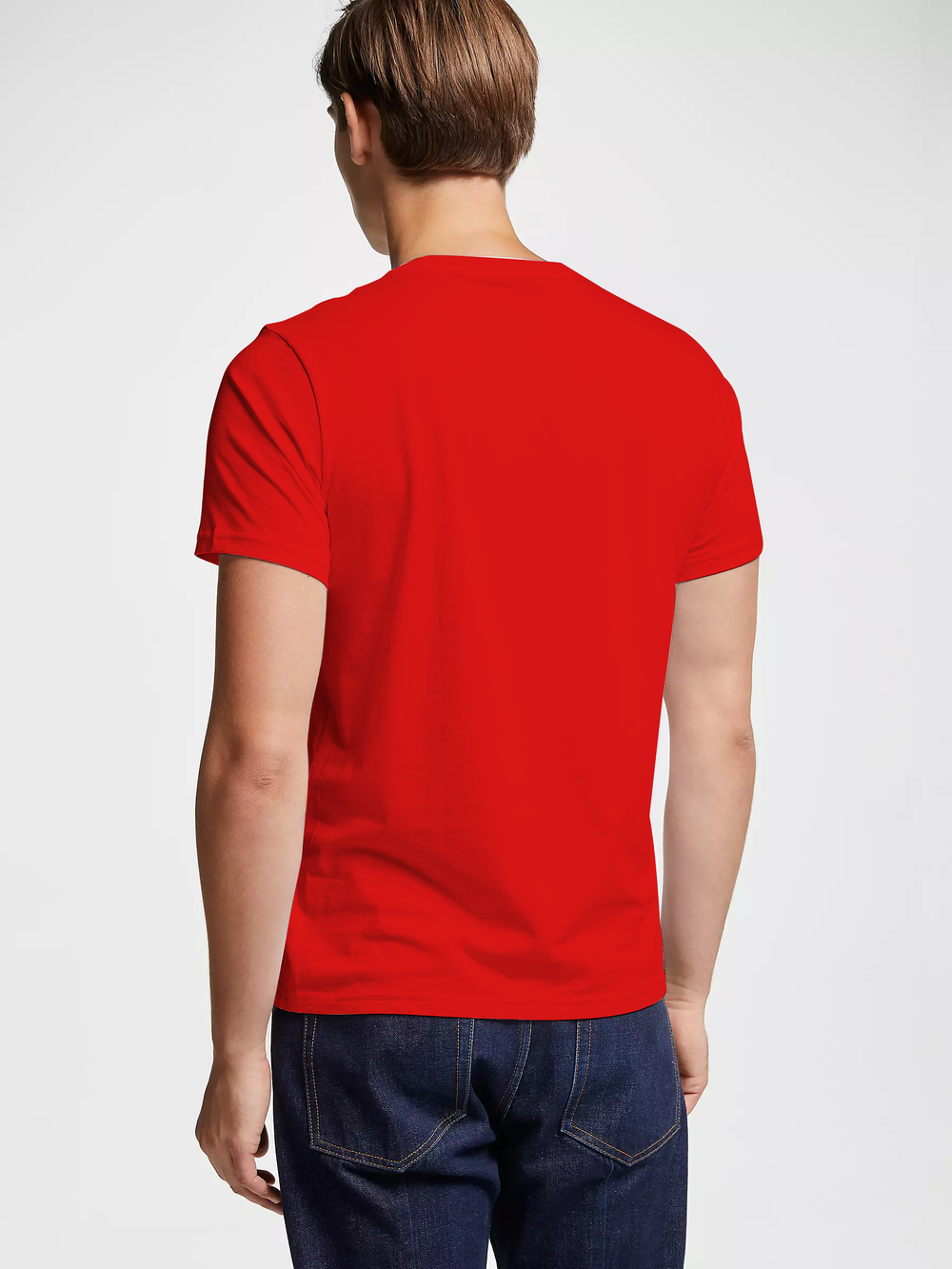 Ralph Lauren Polo Jersey Crewneck Short-Sleeve Red T-shirt - 3alababak