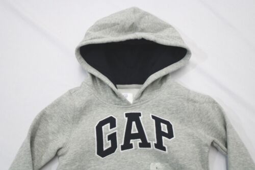Gap Baby Gap Logo Hoodie JS3 Gray And White Marl Size 3 Years NWT